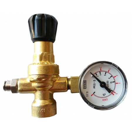 D&eacute;tendeur de gaz pour bouteille jetable (argon et argon + CO2)