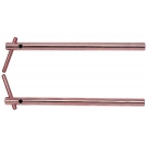 2 bras droits 350 mm + 2 &eacute;lectrodes inclin&eacute;es &Oslash; 12 mm Modular 230 et 400 Telwin