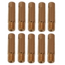 10 tubes de contact TRAFIMET pour acier-inox avec filetage M6