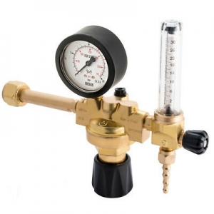 R&eacute;ducteur de pression avec colonne pour bouteille rechargeable