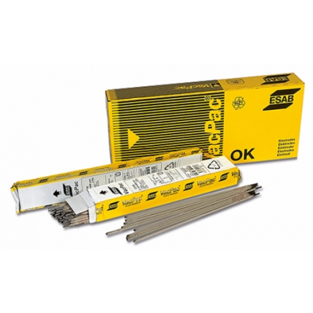135 &eacute;lectrodes en acier inoxydable ESAB OK 63.30 2.0x300mm
