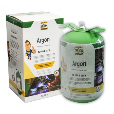 Bouteille jetable d'argon, 14 litres