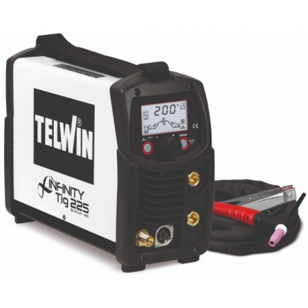 Poste à souder TIG Telwin Infinity TIG 225 DC-HF/Lift VRD