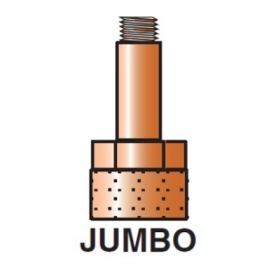 2 diffusori JUMBO GAS LENS per torcia Tig 17 - 18 - 26
