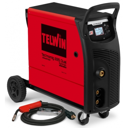 Telwin Technomig 225 | Multiprocess welding machine (MMA, TIG, MIG MAG)