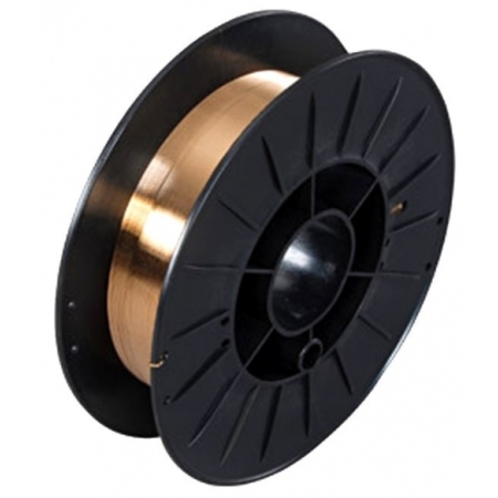 Bobine de fil CuSi3 &Oslash; 0,8 mm pour brasure MIG 2 kg