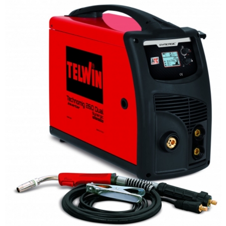 TELWIN TECHNOMIG 260 DUAL SYNERGIC | Poste &agrave; souder multiproc&eacute;d&eacute;s (MMA, MIG-MAG, TIG)