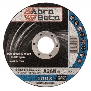 Disco da Taglio INOX Abra Beta A36N Silver