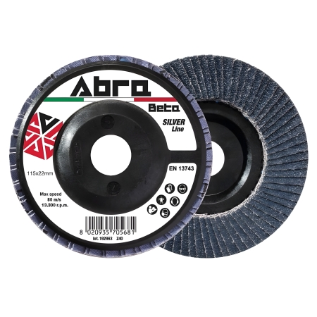 Disques &agrave; lamelles Abra Beta support en nylon Silver