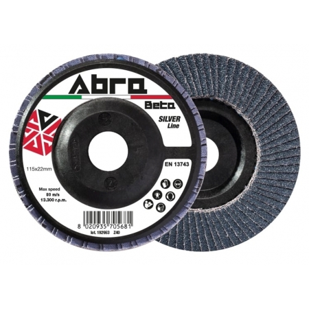 Nylon backing pad Abra Beta Silver Nylon backing pad Abra Beta Silver