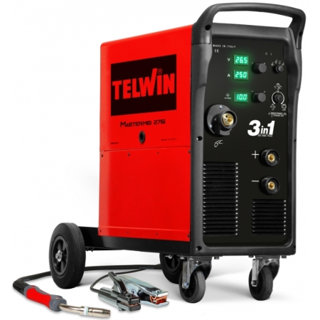 Telwin Mastermig 275i | Poste &agrave; souder multiproc&eacute;d&eacute;s (MMA, MIG-MAG, TIG)