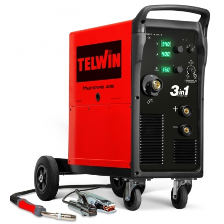 Telwin Mastermig 405i | Poste &agrave; souder multiproc&eacute;d&eacute;s (MMA, MIG-MAG, TIG)