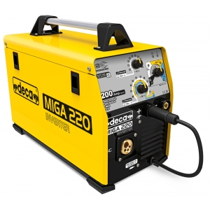 Poste &agrave; souder multiprocesseur Deca Miga 220 (MMA, MIG MAG, TIG)