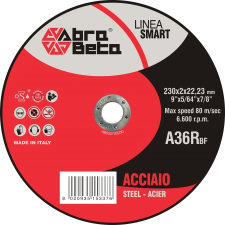 Thinner cutting discs Abra Beta A36R Smart 230mm