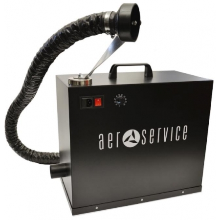 Portable welding fume extractor AER 201 - 99% with speed control