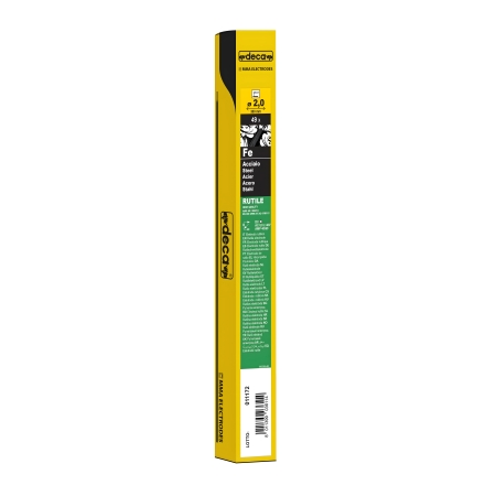 49 &eacute;lectrodes rutiles pour souder l&rsquo;acier 2mm x 300 mm DECA