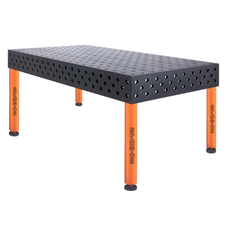 Table de soudage MAXIMUS 2000X1000, &eacute;paisseur 25 mm, trous de 28 mm, nitrur&eacute;e.