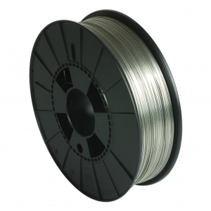 Bobine de fil inox de 0,8 mm de diam&egrave;tre, 200 mm, poids 2 kg