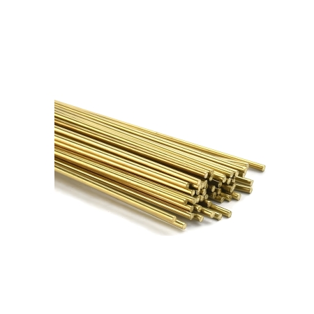 Baguettes en laiton pour soudage &agrave; la flamme - SI 2 mm 1 kg