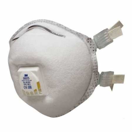 Kit de 10 masques 3M pour les fumées et les odeurs de soudage, FFP2, avec valve