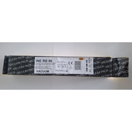 60 basic electrodes 3.2x350mm Double Coating 7016