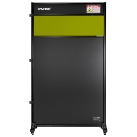 Porte 1100 x 2000 avec hublot d'inspection pour cellules de soudage laser