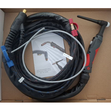 SR18 TIG torch, 4 metres