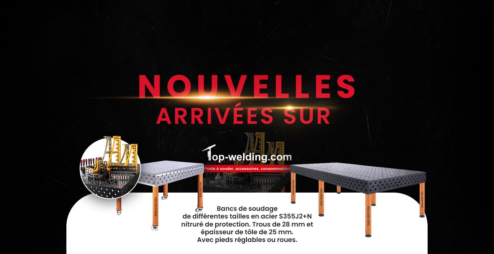 Tables de soudure